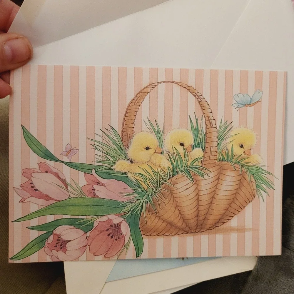 12 Vintage Assorted Greeting Cards Birthday Congratulations Beach Nautical 1990s